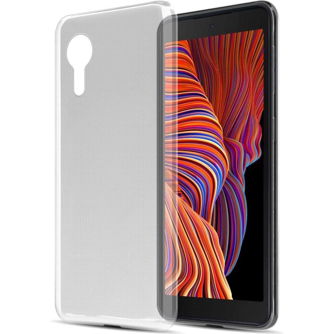 Cadorabo TPU Ultra Slim AIR Cover (Samsung Galaxy Xcover 5), Smartphone Hülle, Transparent