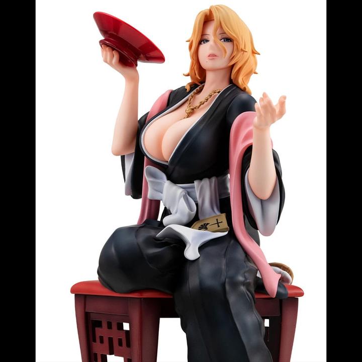 Produktbild Megahouse Bleach: Thousand-Year Blood War G.E.M. Serie PVC Statue Rangiku Matsumoto Tipsy Ver. 23 cm