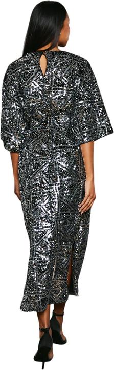 Immagine prodotto Principles Vestito Midi Lustrino Con Cintura Ali di Pipistrello Donna (40)