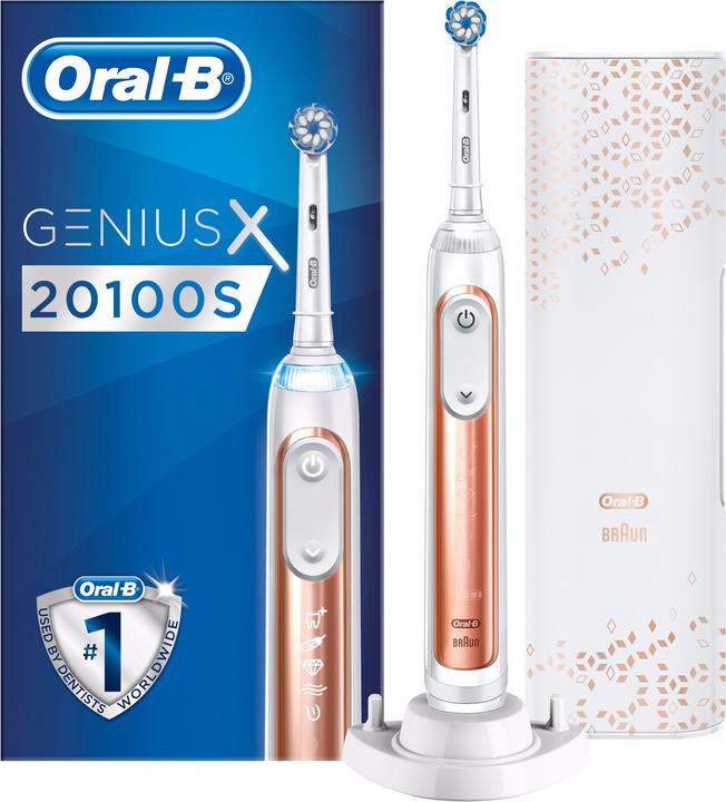 Actual product image Oral-B Genius X with artificial intelligence (Oscillating toothbrush)