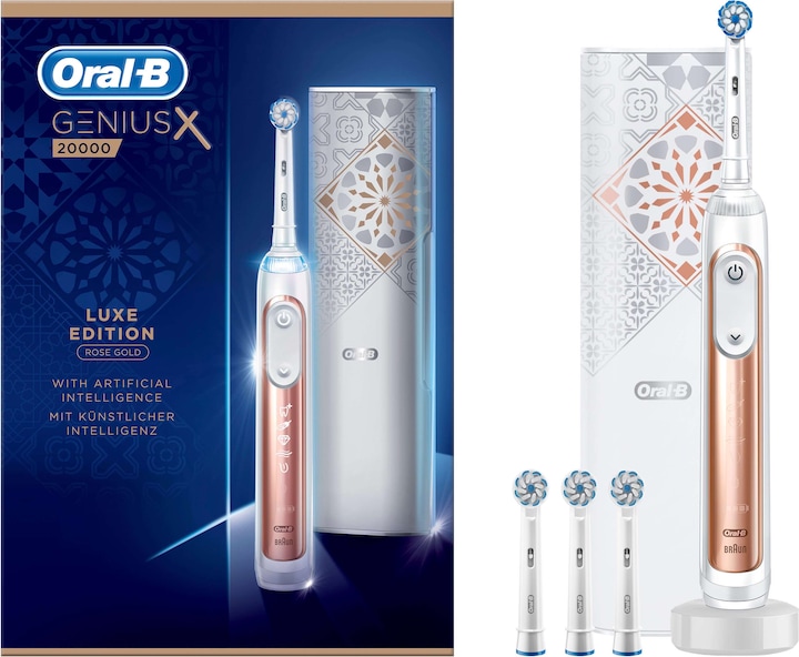 Actual product image Oral-B Genius X Luxe Edition with artificial intelligence (Oscillating toothbrush)
