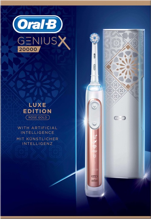 Actual product image Oral-B Genius X Luxe Edition with artificial intelligence (Oscillating toothbrush)