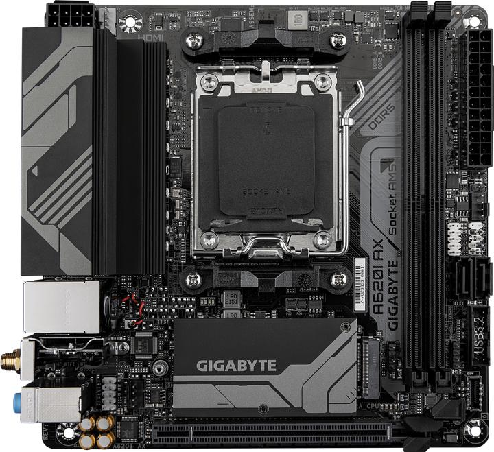 Immagine prodotto Gigabyte A620I AX (AM5, AMD A620, Mini-ITX)