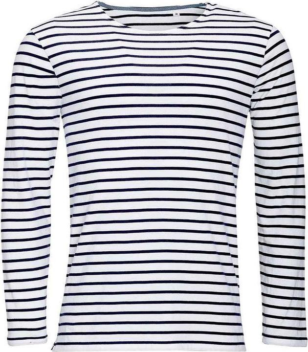 Marineblau, Weiss