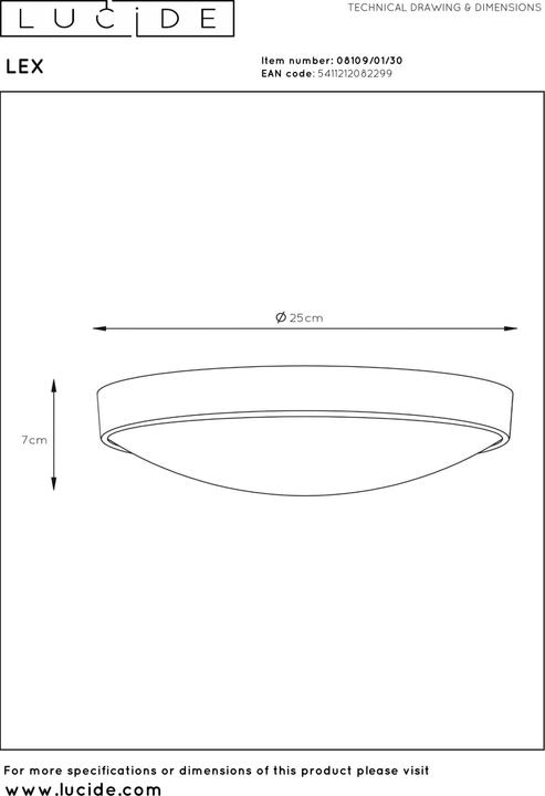 Immagine prodotto Lucide lessico (E27)