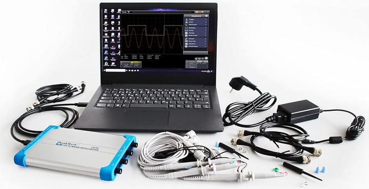 Produktbild Peaktech PC-Oszilloskop, 4x 70MHz, 1GSPS