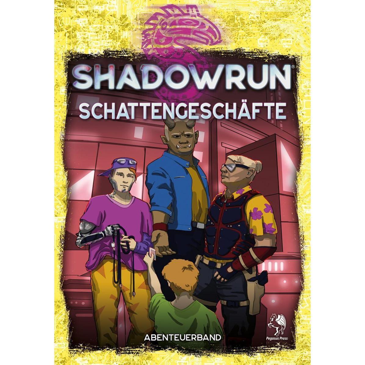 Thumbnail - Pegasus Shadowrun: Schattengeschäfte (Softcover), 88 Seiten (DE-Ausgabe) (Deutsch)