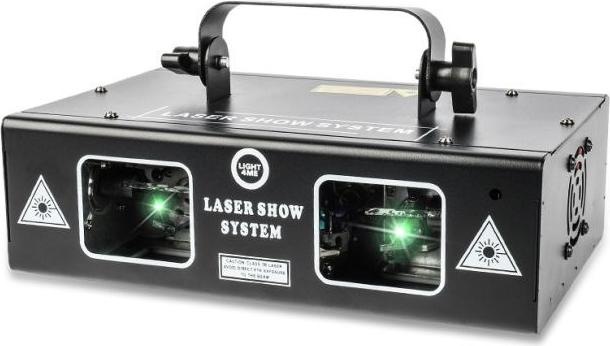 Produktbild Light4Me LASER RGB GEOMETRIC 350mW Laserprojektor