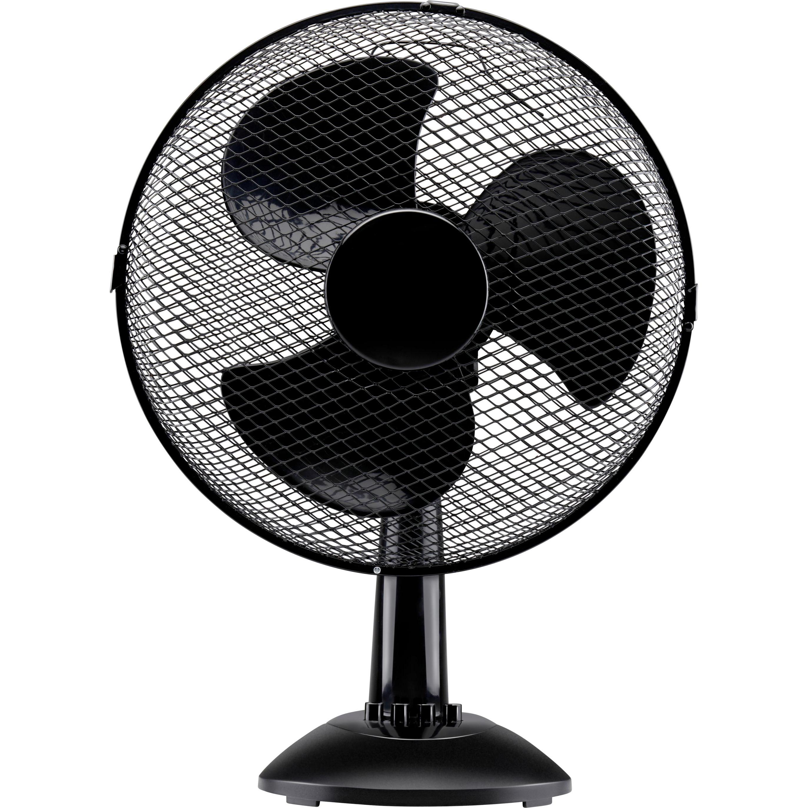 Lifetime Air Ventilatore da tavolo 230V 30cm 35W Nero, Ventilatore, Nero