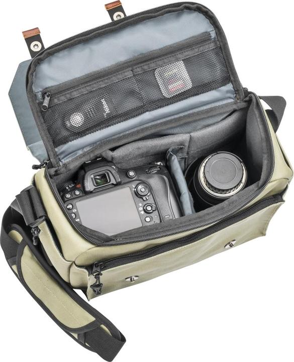 Immagine prodotto mantona Borsa fotografica Milano grande (Borsa a tracolla per fotocamera)