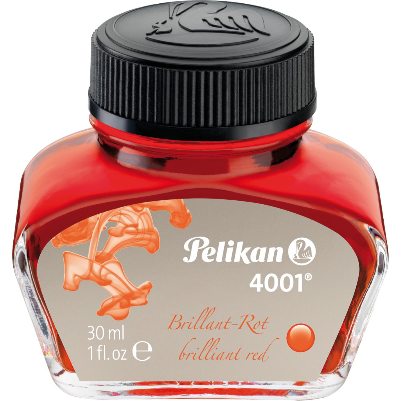 Pelikan, Ersatzpatrone, Tintenglas 4001 (Tintenfass, Rot)