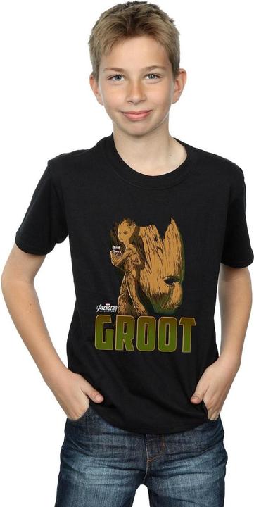 Produktbild Avengers Infinity War Groot Character TShirt Jungen (152, 158)