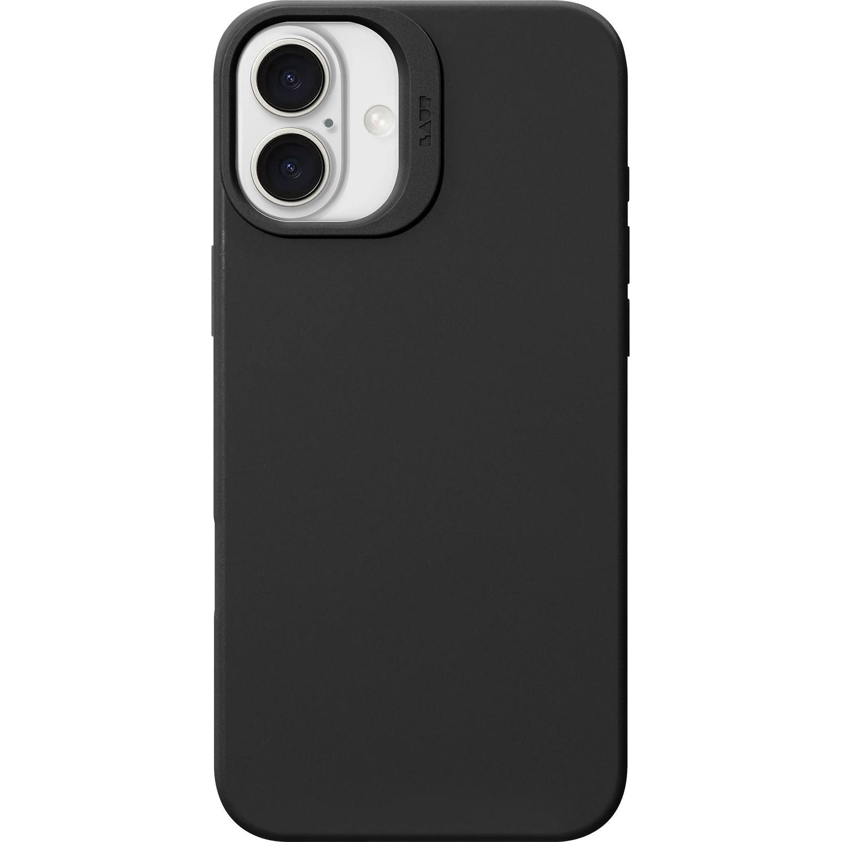 Laut Huex Slim iPhone 16 Black (Apple iPhone 16), Smartphone Hülle, Schwarz