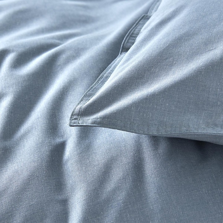 Produktbild Traumschlaf Basic Chambray (Bettwäsche Set, 80 x 80 cm, 200 x 220 cm)