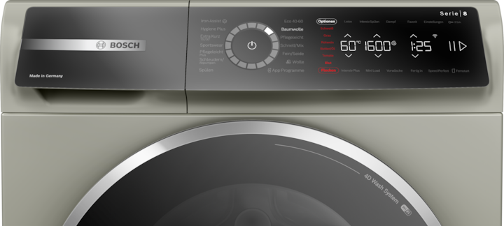 Image du produit Bosch Hausgeräte WGB2560X1 (10 kg, Gauche)