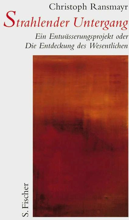 Produktbild Strahlender Untergang (Deutsch, Christoph Ransmayr, 2000)