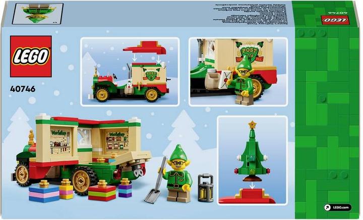 Immagine prodotto LEGO Lieferwagen des Weihnachtsmanns, Bauset für Kinder ab 8 Jahre (40746, LEGO Icons)