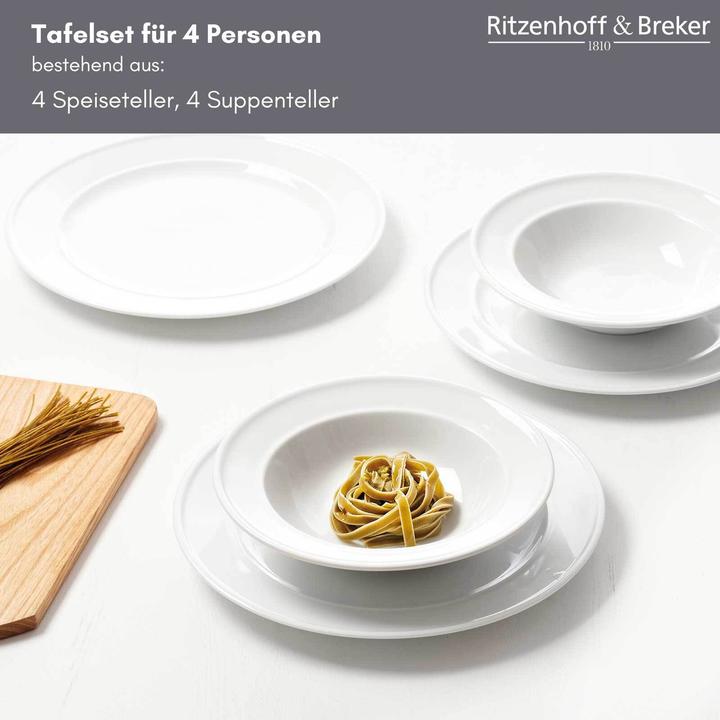 Actual product image Ritzenhoff & Breker Table service "SIMPLE", 8 pieces (8 Piece)
