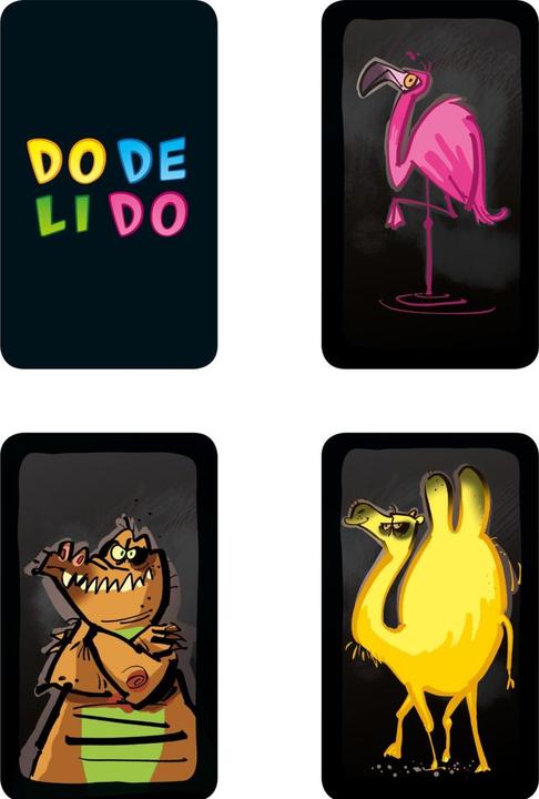 Actual product image Drei Magier Spiele Dodelido (English, French, German, Italian, 2 - 6 Players)