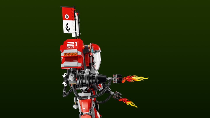 Actual product image LEGO Ninjago Movie Kai's Fire-Mech (70615, LEGO Ninjago)