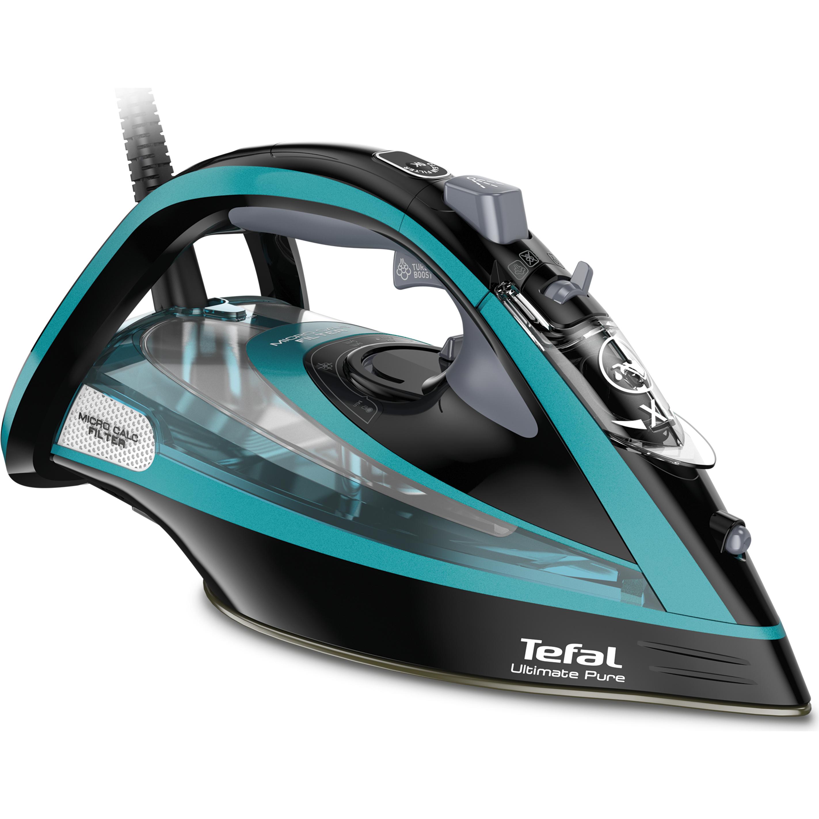 Tefal Ultimate Pure FV9844, Bügeleisen, Blau