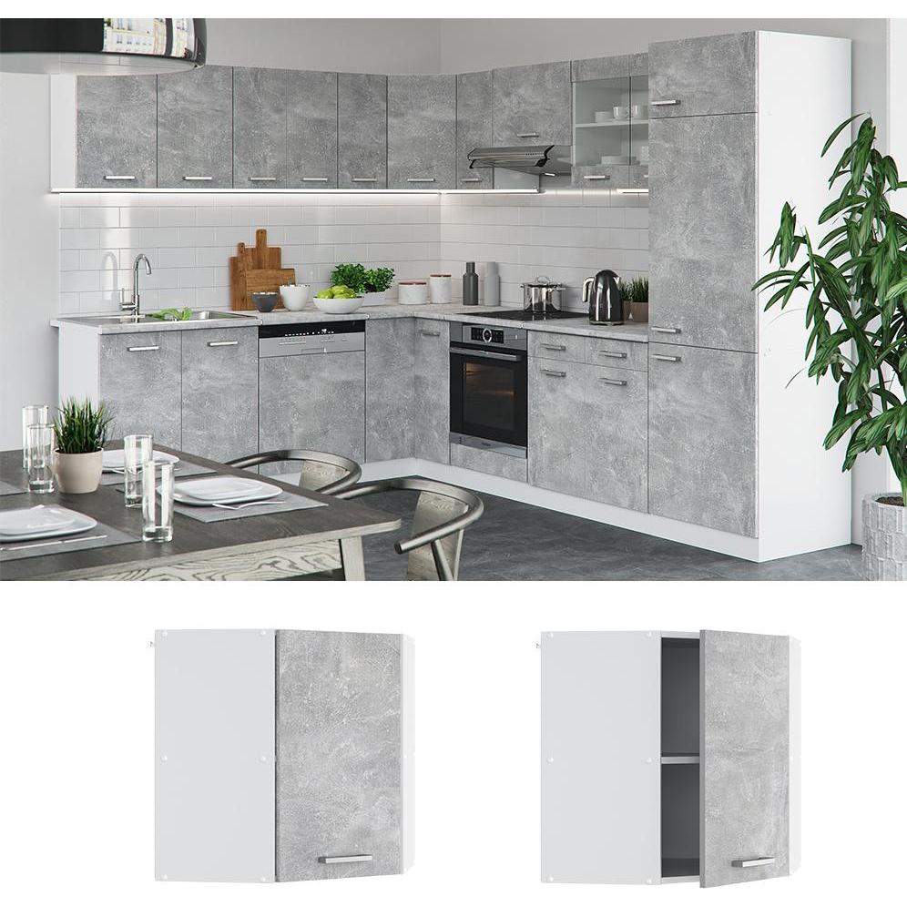 Thumbnail - Vicco, Regal, Eckhängeschrank R-Line (57 x 34 x 60 cm)