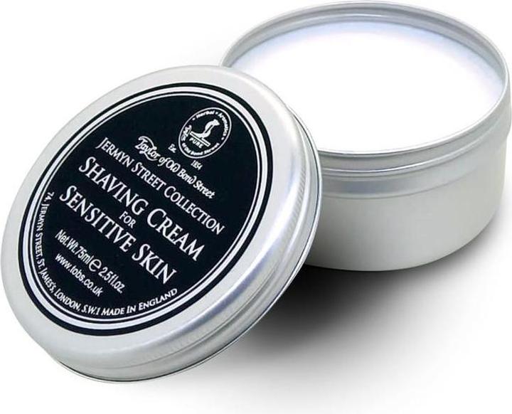 Image du produit Taylor of Old Bond Street Taylor Crème à raser Jermyn Street Peau sensible 75ml (75 ml, Crème à raser)