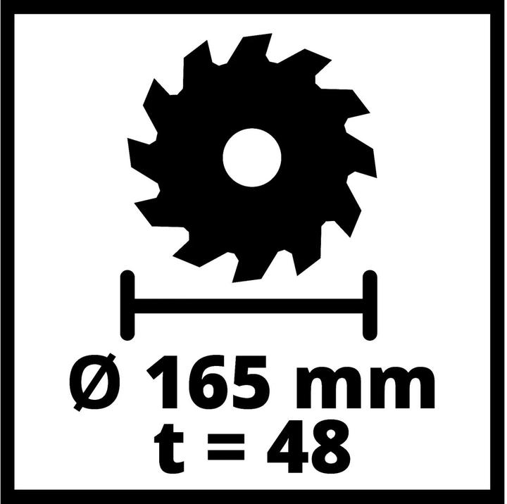 Actual product image Einhell Electric Plunge Saw TE-PS 165