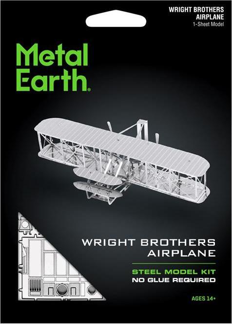 Actual product image Metal Earth Wright Brothers Airplane
