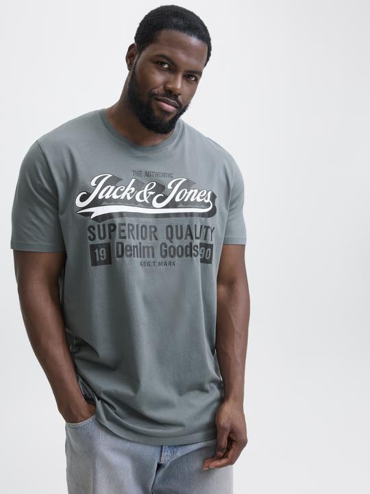 Image du produit Jack & Jones Jjelogo Tee Ss Oneck 2 Col Aw25 Noos Pls (7XL)