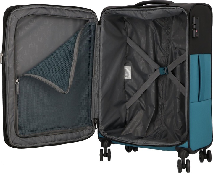 Actual product image American Tourister Suitcase & Trolley Daring Dash Spinner M EXP (67 l, M (50 - 90l))