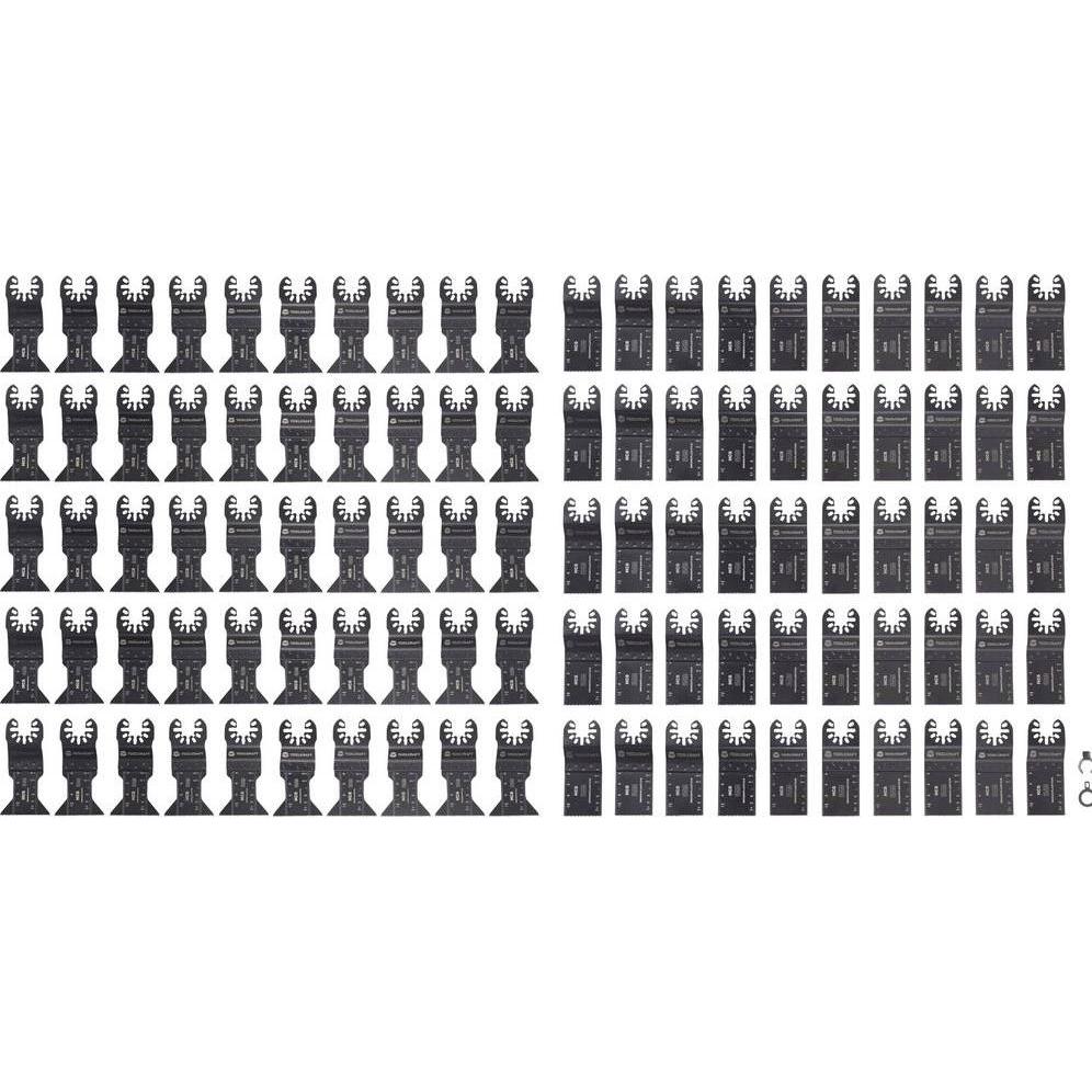 Toolcraft, Lama, TO-10246107 HCS Multifunktionswerkzeug-Zubehör-Set 100 St.