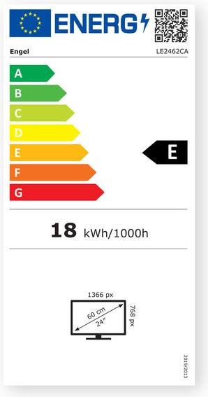 Energie-Label Engel LE2462CA (24", LED, HD ready)