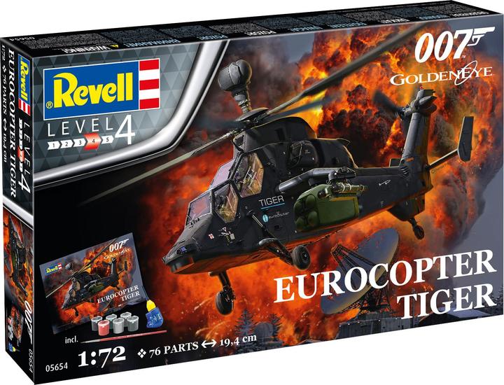 Actual product image Revell James Bond "Eurocopter Tiger" Gift Set