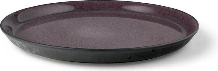 Immagine prodotto Bitz Piatto da portata Ø 27 cm, 6 pezzi, nero/viola (6 x, 27 cm)