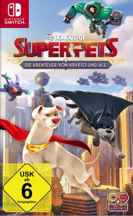 Productafbeelding Game DC Bond van Superdieren (Switch, DE)
