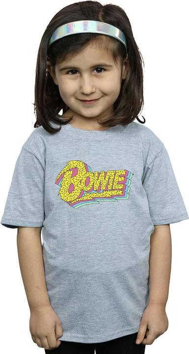 Produktbild David Bowie Moonlight 90s Logo TShirt Mädchen (140, 146)