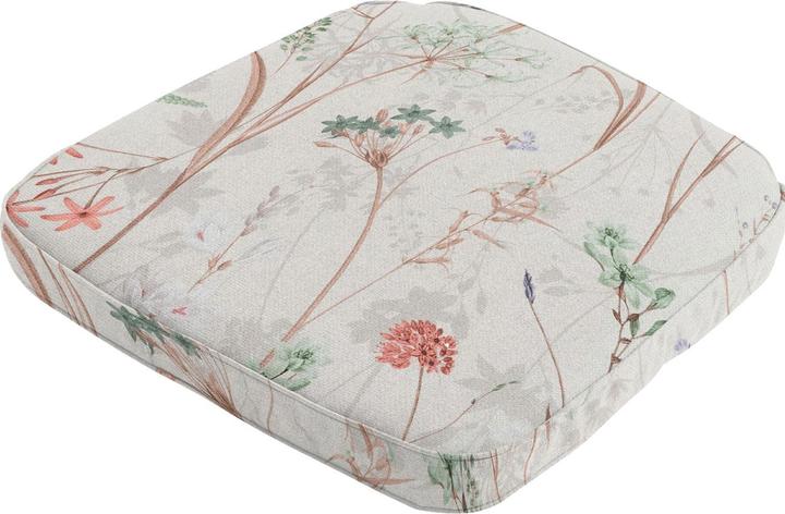 Actual product image Natura Punto Stuhlkissen Outdoor, Blumenmuste, 2er-Set (48 x 48 cm)