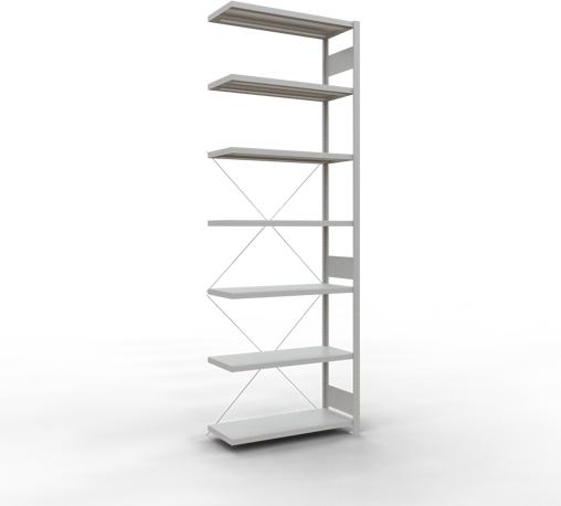 Actual product image Schulte Lagertechnik MULTIplus330 boltless bay system with cross brace