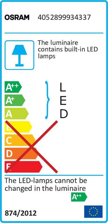 Energie-Label Osram Noxlite (350 lm, IP55)