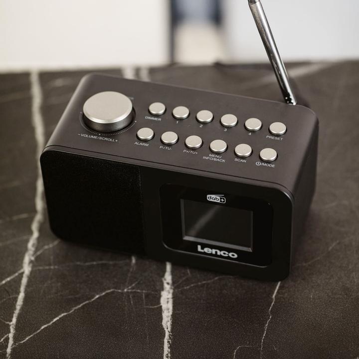 Produktbild Lenco CR-625BK (DAB+, FM, Bluetooth)