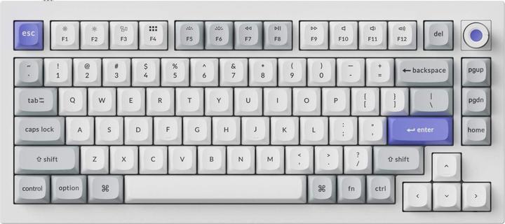 Actual product image Keychron Q1 HE 8K Magnetic Switch Keyboard (US, Cable)