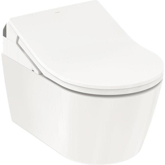 TOTO, Toilette + Bidet, RP Wand-WC tief randlos für RX und RW Washlet weiss