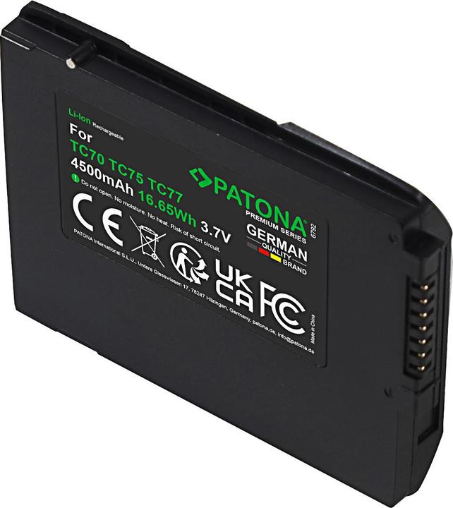 Productafbeelding Patona Premium Akku für Zebra TC70 BTRY-TC7X-46MPP-01