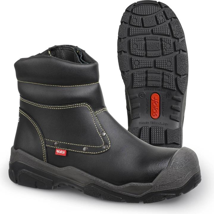 Productafbeelding Ejendals Laarzen 1848 Titan zwart grijs geel S3 maat 48 (S3, 48)