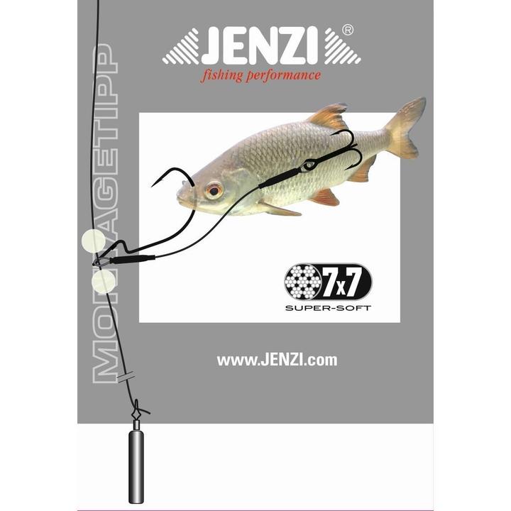 Actual product image Jenzi Drop Shot Stinger Rig