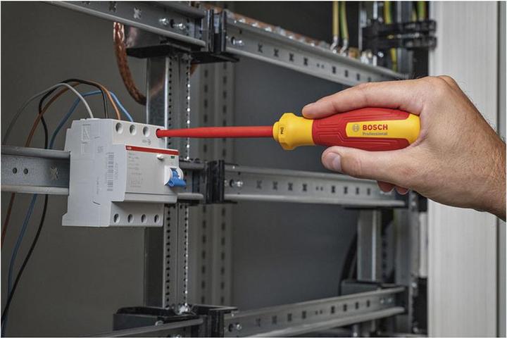 Immagine prodotto Bosch Professional VDE-Schraubendreher-Set (Cacciavite a croce PZ, TX, Viti con testa a intaglio)