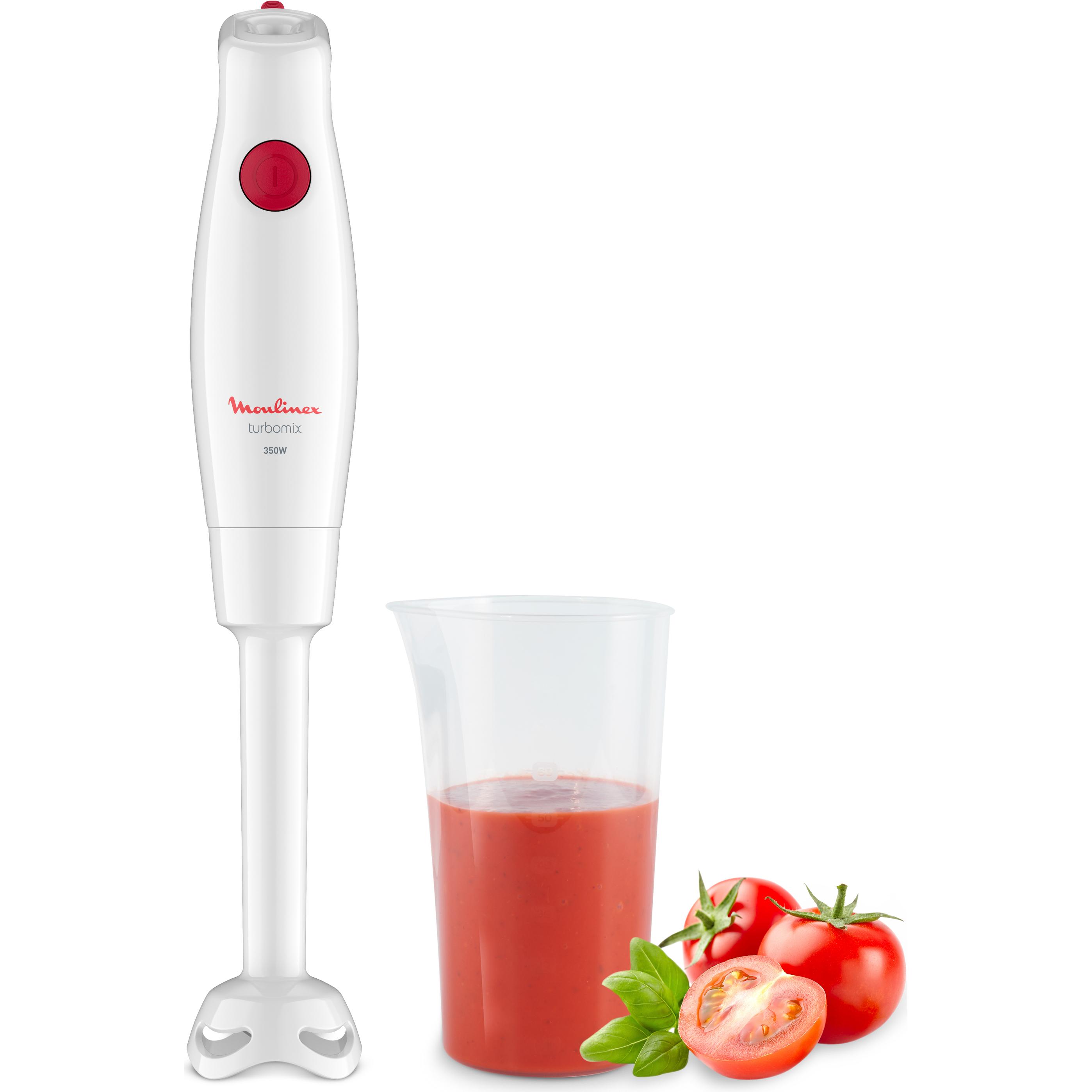 Moulinex Bianco Turbomix, Frullatore A Immersione,