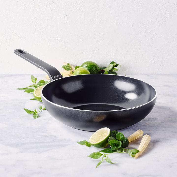 Image du produit Greenpan Gp Essence Wok 28 Cm (Poêle à frire, Aluminium, 28 x 48.60 cm)