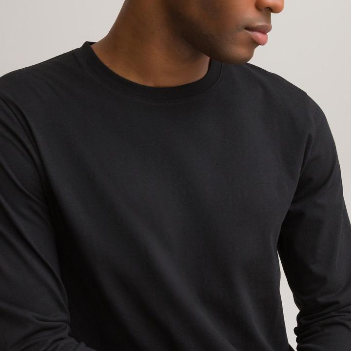 Produktbild La Redoute Collections Shirt mit rundem Ausschnitt (L)